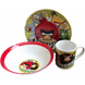 Набір посуду "Angry Birds" (3 предмета, кераміка) 79865
