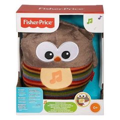 М'яка іграшка-нічник Fisher-Price Весела сова із звуковим ефектом CDN55
