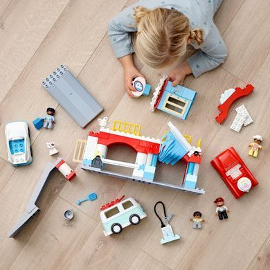 Конструктор LEGO ЛЕГО ДУПЛО Містечко Гараж і автомийка 10948