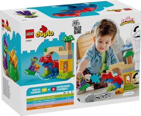 LEGO&reg; DUPLO&reg; │Marvel Динозавр Spidey-Rex против Зеленого Гоблина (10463)
