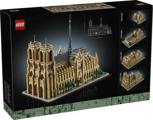 LEGO&reg; Architecture Нотр-Дам-де-Парі 21061
