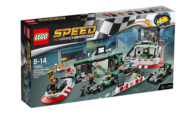 LEGO Speed Champions Mercedes AMG Команда формулі один Petronas 75883