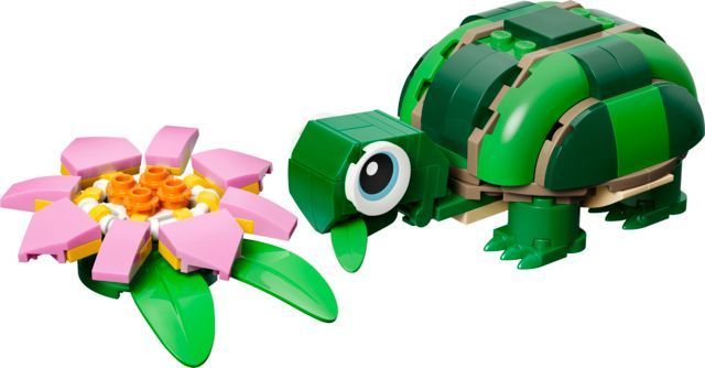 LEGO Creator Черепаха з квіткою водяної лілії 31377