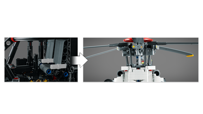 LEGO® Technic Рятувальний гелікоптер Airbus H175 42145