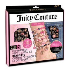 Juicy Couture: Набір для створення шарм-браслетів «Браслети прикрашені оксамитами та перлинами» MR4417