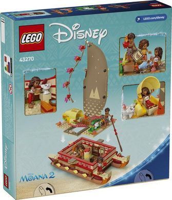 Конструктор LEGO Disney Princess Пригодницьке каное Ваяни 43270
