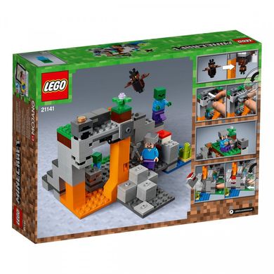 Конструктор пещера зомби LEGO Minecraft 21141