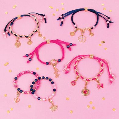 Juicy Couture: Набір для створення шарм-браслетів «Браслети прикрашені оксамитами та перлинами» MR4417