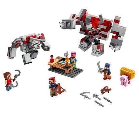 Конструктор LEGO Minecraft Битва Редстоун 21163
