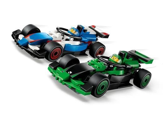 LEGO&reg; City F1 Grid з VCARB та гоночними автомобілями Sauber 60474