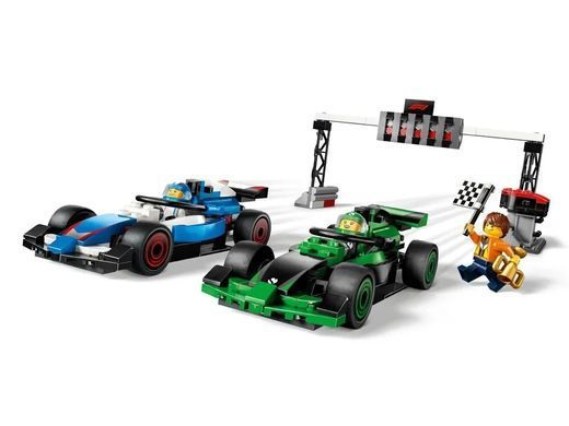LEGO&reg; City F1 Grid з VCARB та гоночними автомобілями Sauber 60474