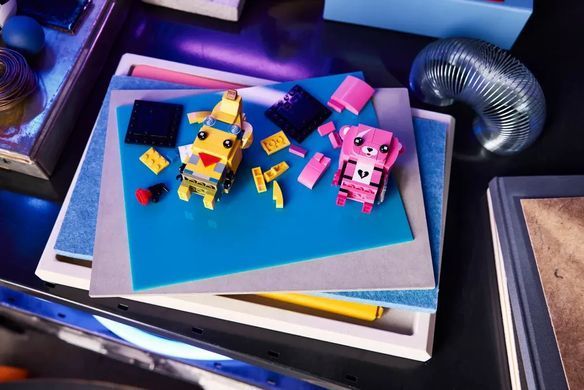 Конструктор LEGO Brick Headz Пили и лидер команды обнимашек 40760
