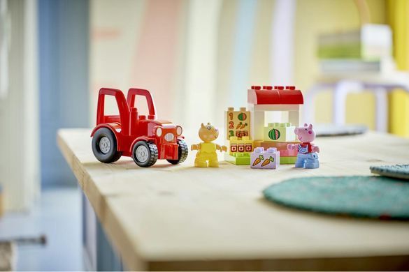 LEGO&reg; DUPLO&reg; Пеппа Трактор і ринок 10468