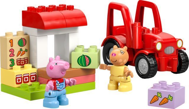 LEGO&reg; DUPLO&reg; Пеппа Трактор і ринок 10468