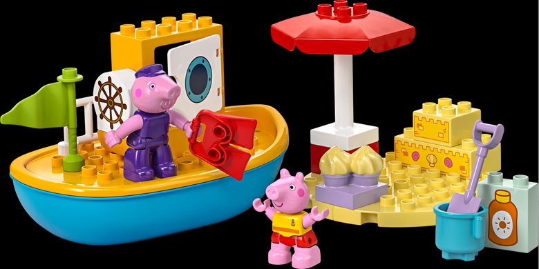 LEGO® DUPLO® Морська прогулянка Пеппи на човні Набір 10432