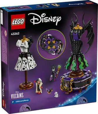 Конструктор LEGO Disney Сукні Малефісенти та Лютелли де Віль 43262