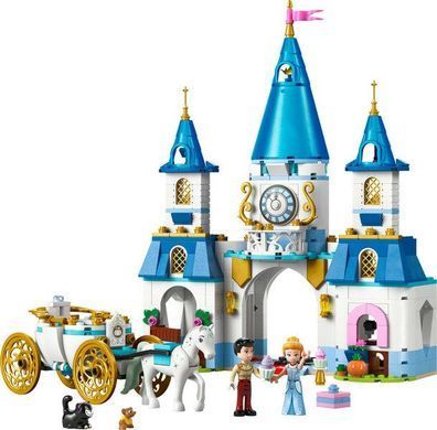 Конструктор LEGO Disney Princess Замок Попелюшки й карета 43275