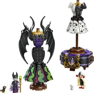Конструктор LEGO Disney Сукні Малефісенти та Лютелли де Віль 43262