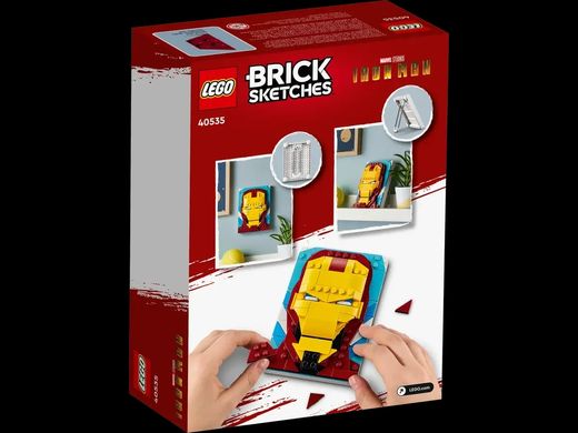 LEGO Brick Sketches Залізна Людина 40535