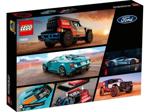 Конструктор LEGO Speed Champions Ford GT Heritage Edition and Bronco R 76905