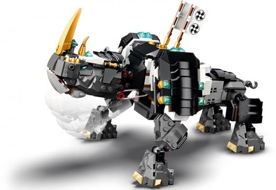 Конструктор LEGO NINJAGO Робоносорoг Зейна 616 деталей 71719
