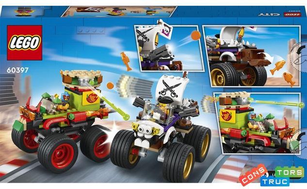 Конструктор LEGO City Перегони вантажівки-монстра 60397