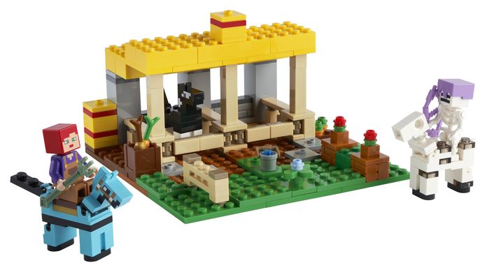 Конструктор LEGO ЛЕГО Майнкрафт Стайня 21171