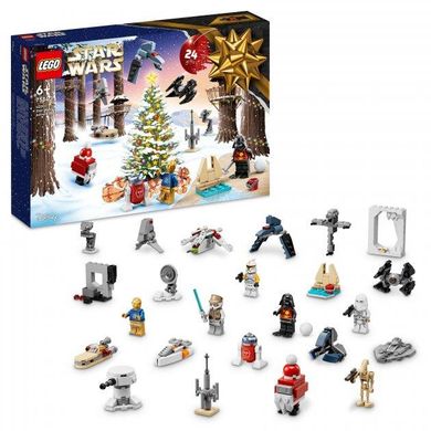 Конструктор LEGO Star Wars Новорічний календар 329 деталей 75340