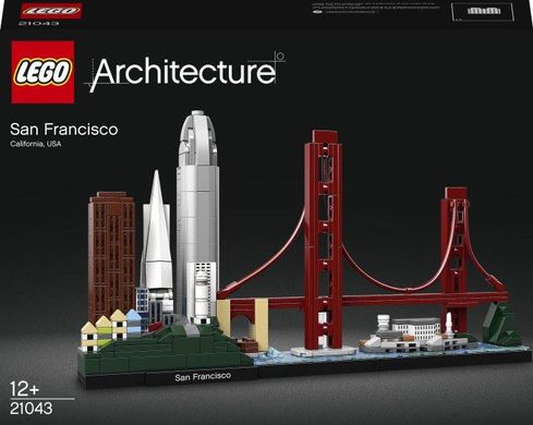 Конструктор LEGO Architecture Сан-Франциско 565 деталей 21043
