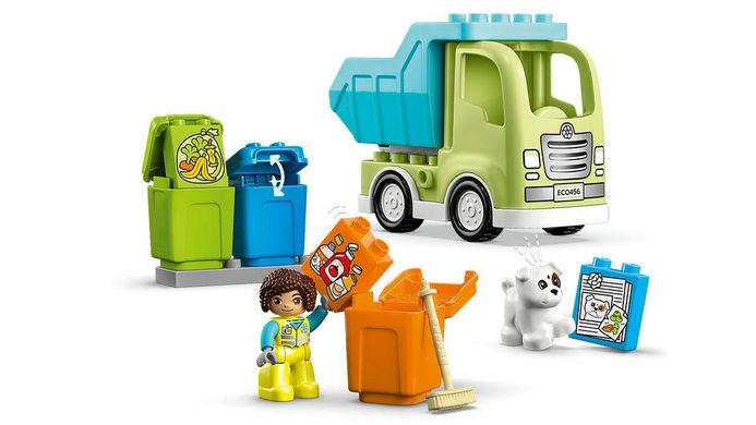 Конструктор LEGO DUPLO® Мусороперерабатывающий грузовик 10987