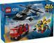 Конструктор LEGO City Ремікс вертольотів, пожежних машин і підводних човнів 60462
