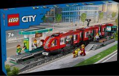 LEGO&reg; City Трамвай і вокзал у центрі міста Іграшковий набір 60423