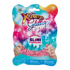 Слайм ORB Slimy xtreme glitterz Рожеві блискітки ORB40557