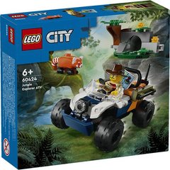 LEGO® City Квадроцикл для исследования джунглей «Миссия Красной панды» 60424