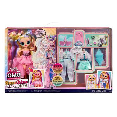 Ігровий набір з лялькою L.O.L. Surprise O.M.G. Sunshine Makeover Великий Сюрприз (589464)