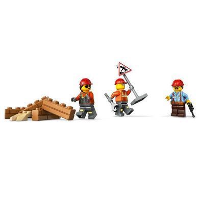LEGO&reg; City Желтый бульдозер Набор с игрушечной строительной площадкой 60466