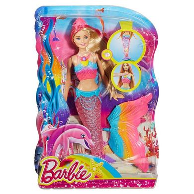 Barbie Русалка "Яркие огоньки" DHC40