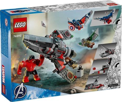 LEGO&reg; Marvel Капитан Америка против Красного Халка 76292