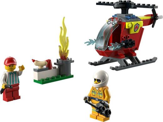 LEGO City Пожежний гелікоптер 60318