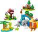 Конструктор LEGO DUPLO Сімейства диких тварин 3-в-1 10446