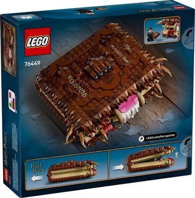 LEGO&reg; Harry PotterTM Кусливая страшная книга ужасайте, Волшебная игрушка 76449