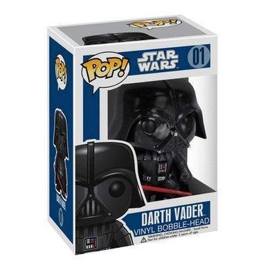 Ігрова фігурка FUNKO POP! серії "Зоряні війни" - ДАРТ ВЕЙДЕР (зі світловим мечем)