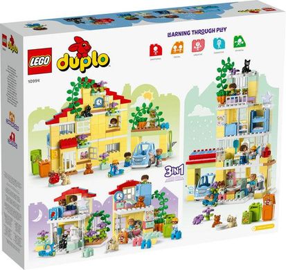 Конструктор LEGO DUPLO® Сімейний будинок 3 в 1 10994