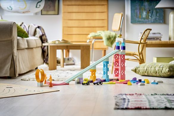 LEGO&reg; DUPLO&reg; Місто 3 в 1 Цікаві гірки та трампліни з автомобілями 10478