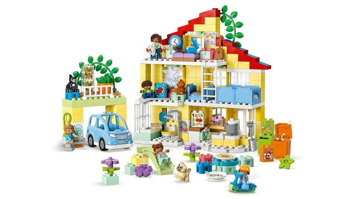 Конструктор LEGO DUPLO® Семейный дом 3 в 1 10994