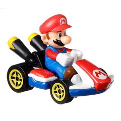 Машинка Hot Wheels Mario kart Маріо стандартний автомобіль GBG25/GBG26