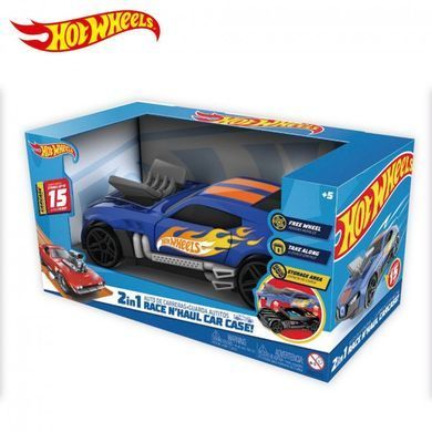 Гоночный автомобиль-гараж 2 в 1 Hot Wheels HWCC15