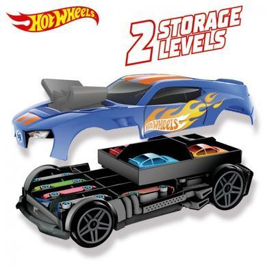 Гоночный автомобиль-гараж 2 в 1 Hot Wheels HWCC15