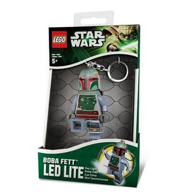 Лего брелок-ліхтарик "Boba Fett" з батарейкою LGL-KE19-BELL