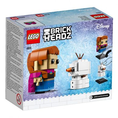 Lego BrickHeadz Ганна і Олаф 41618